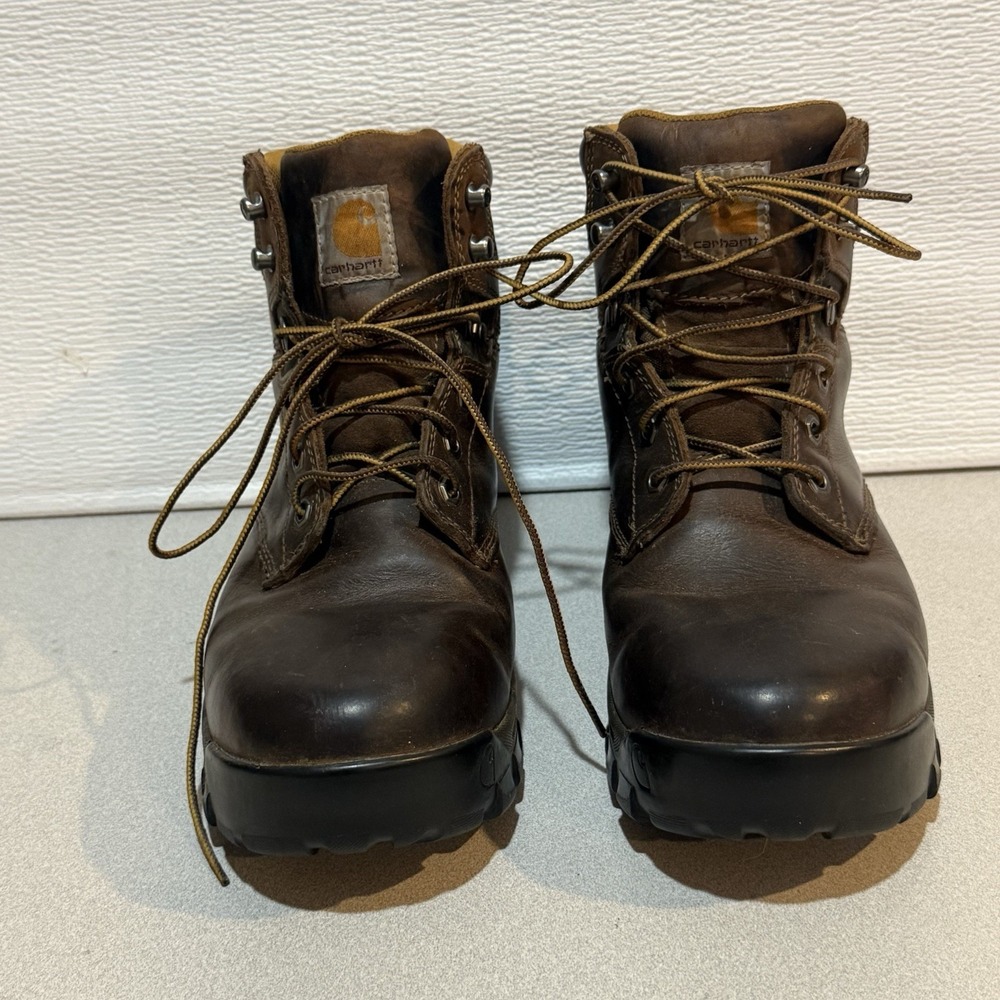 Carhartt Men Rugged Flex Composite Steel Toe Work Boot Oil Tanned Leather 9.5 - Picture 2 of 9